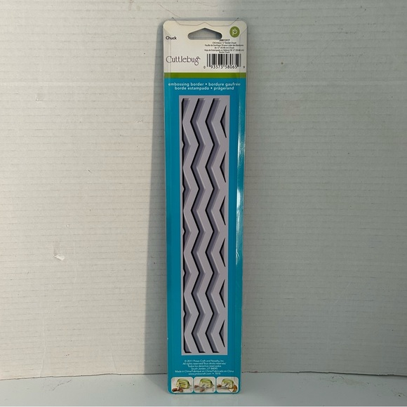 Cuttlebug 12 inches embossing border - CHUCK - Picture 2 of 3